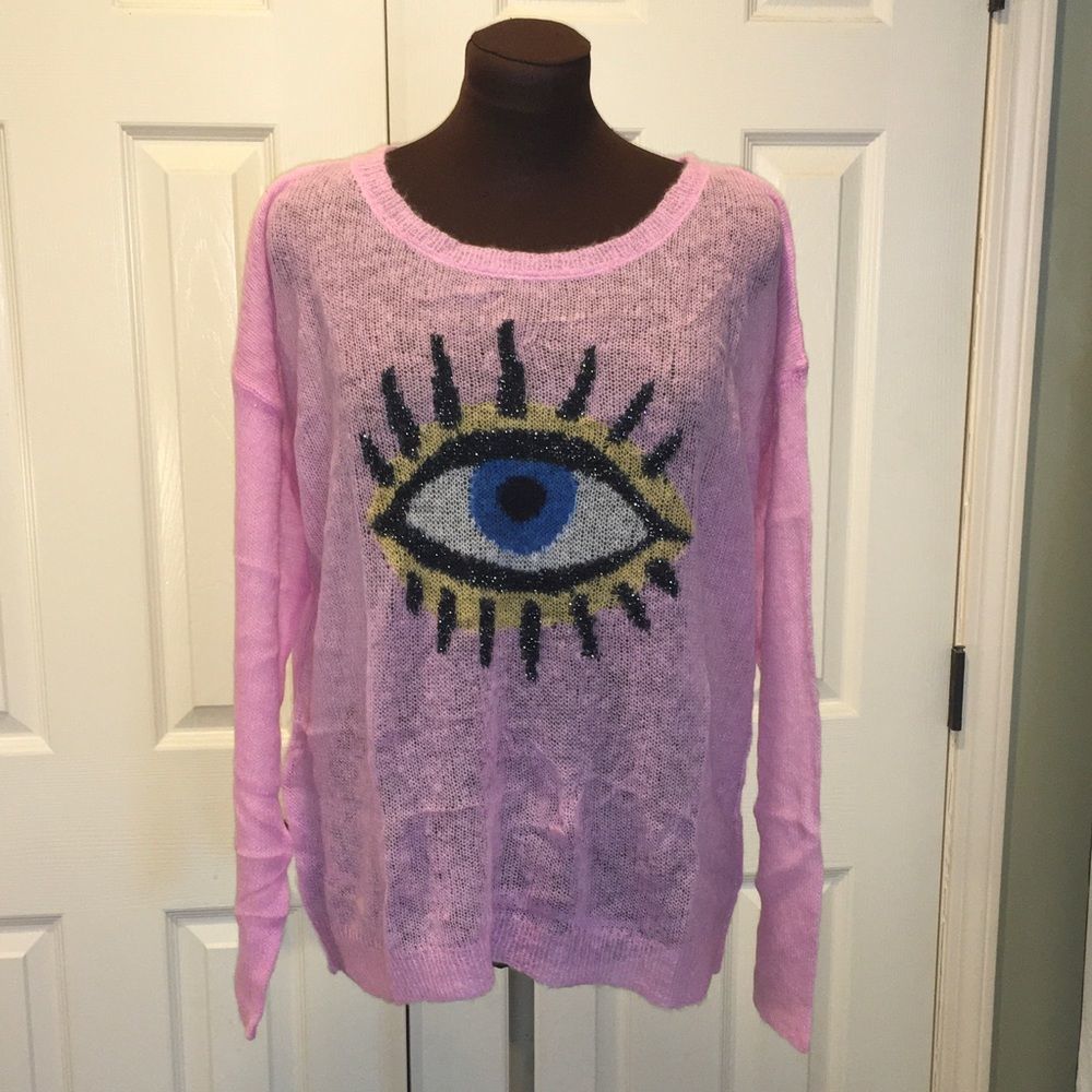 Eye Graphic Sweater